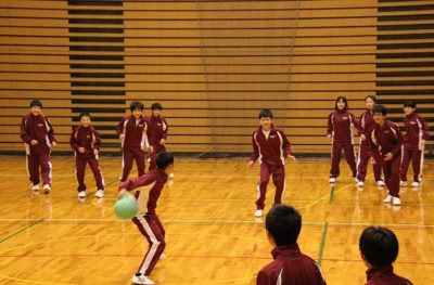 中学生宿泊研修 先輩から学べ